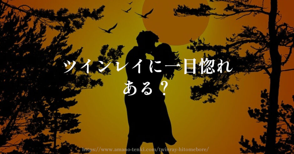 ツインレイ【一目惚れ】男性と女性の出会い「初対面３つの衝撃」