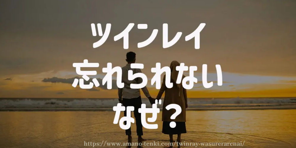 ツインレイ【忘れられない】なぜ？