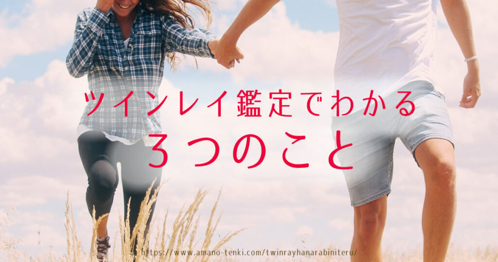 ツインレイ鑑定で「誰?」「なぜ?」「どうすれば?」がわかる