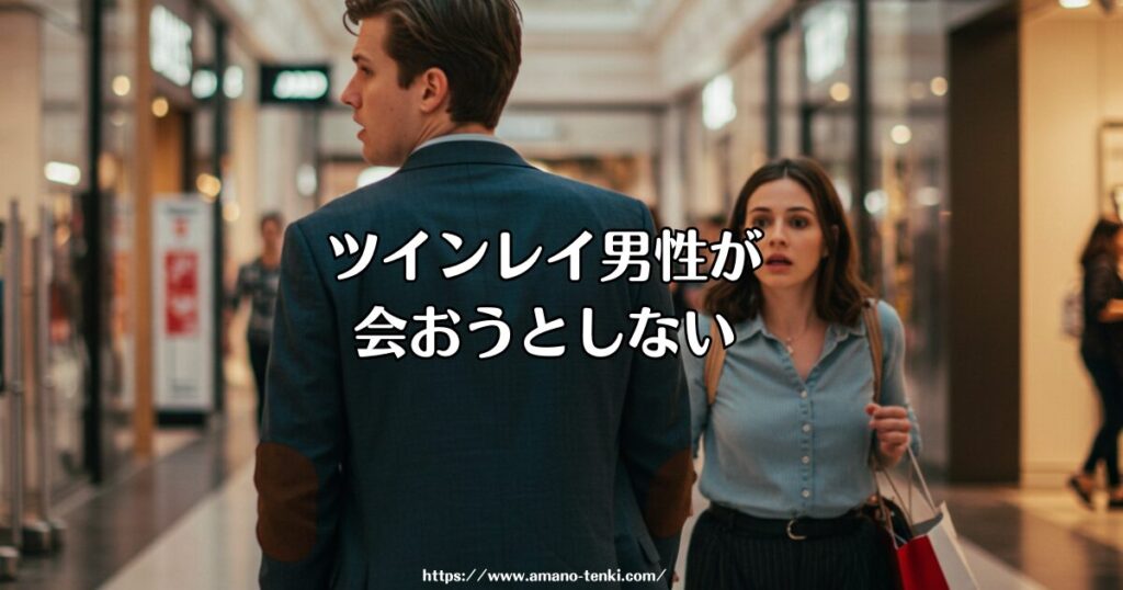 ツインレイ男性が会おうとしない？統合に必要な離れる時間